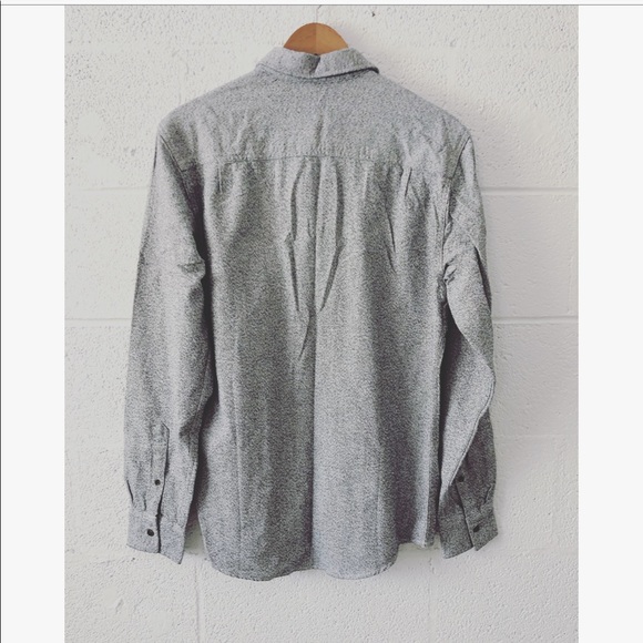 Arizona Jeans Polar Bear Black button down sz: Med - Picture 7 of 7